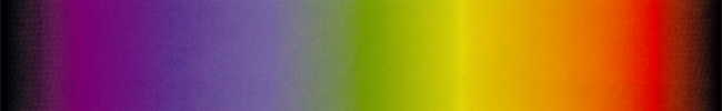 Image du spectre de perception couleur chez l'humain